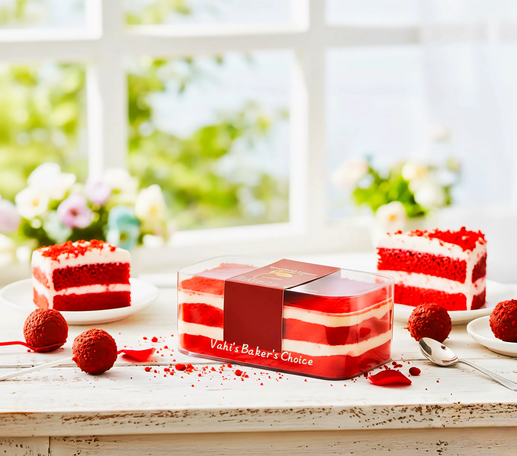 Acrylic Dessert Box Rectangle