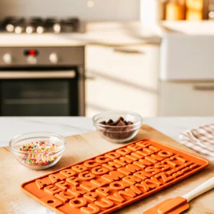 Alphabet Chocolate Silicone Mould 1