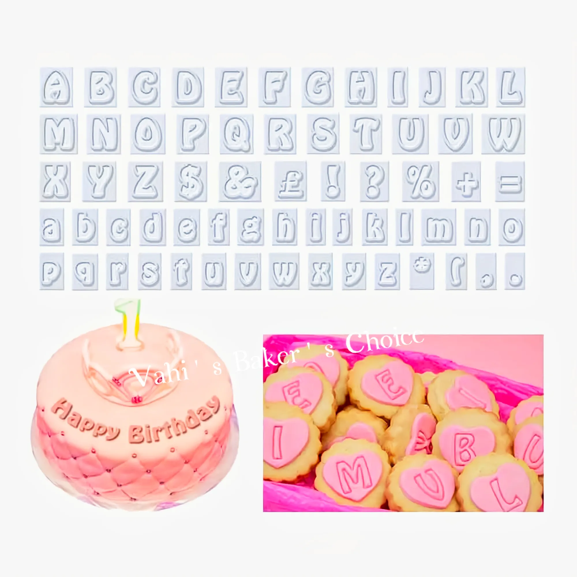 Alphabet Cutter 64 pcs