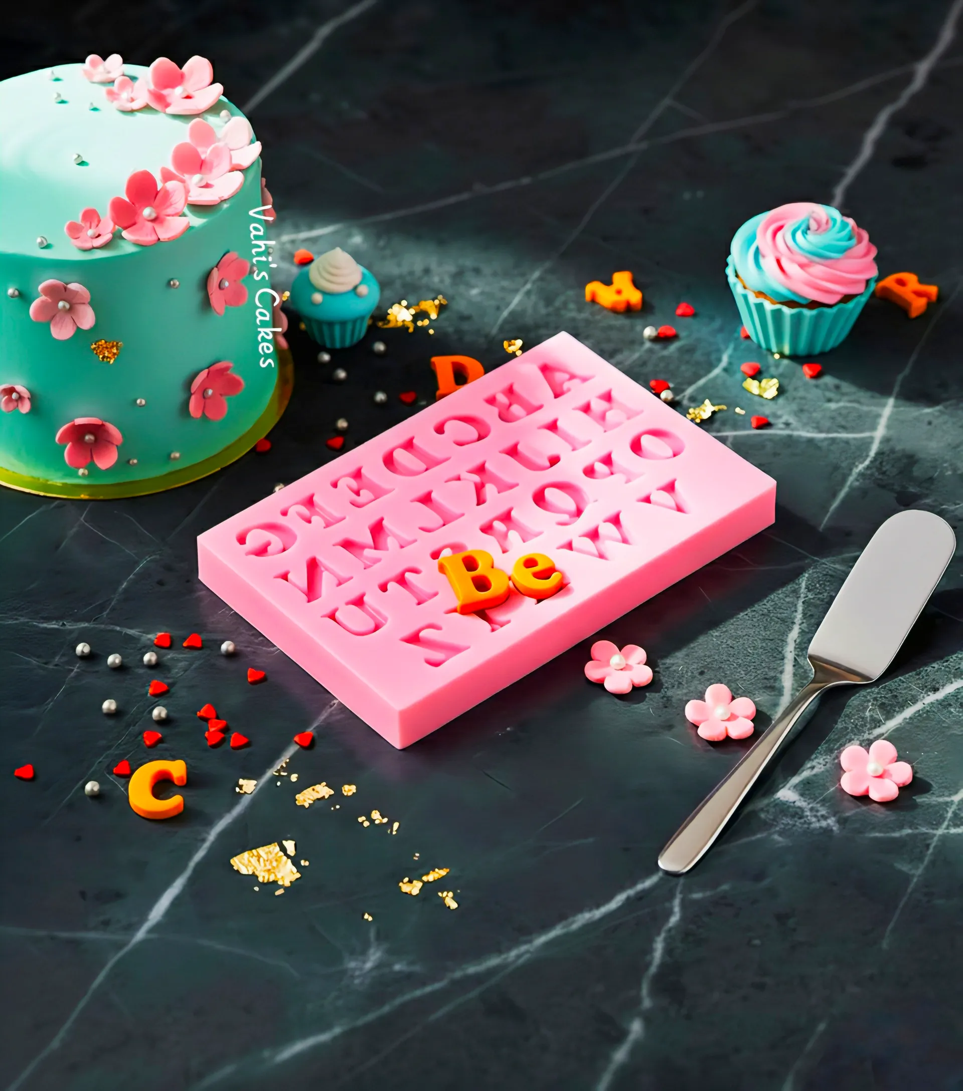 Alphabet Silicone Moulds