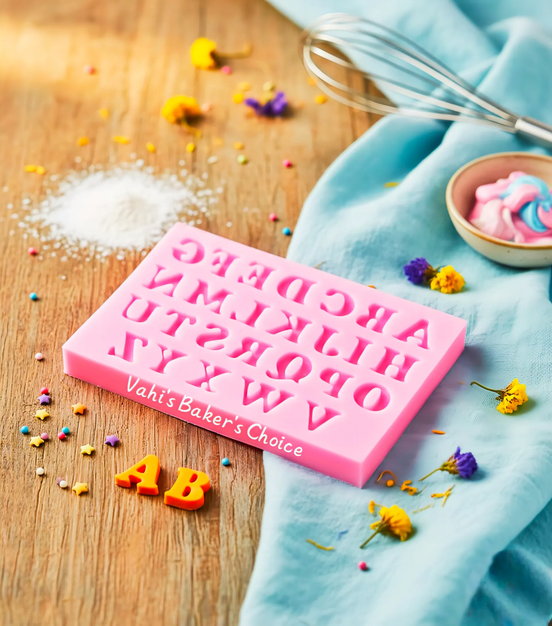 Alphabet Silicone Moulds