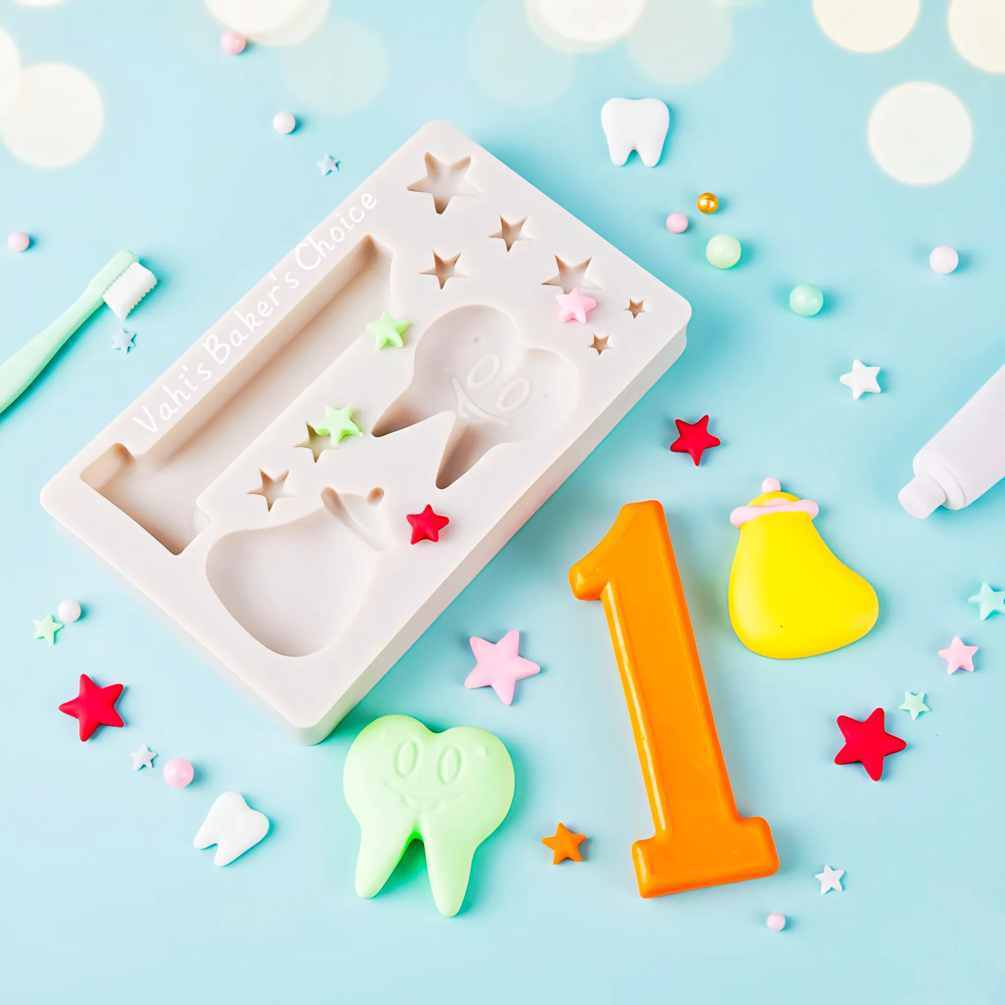 Baby 1st Teeth Silicone Moulds