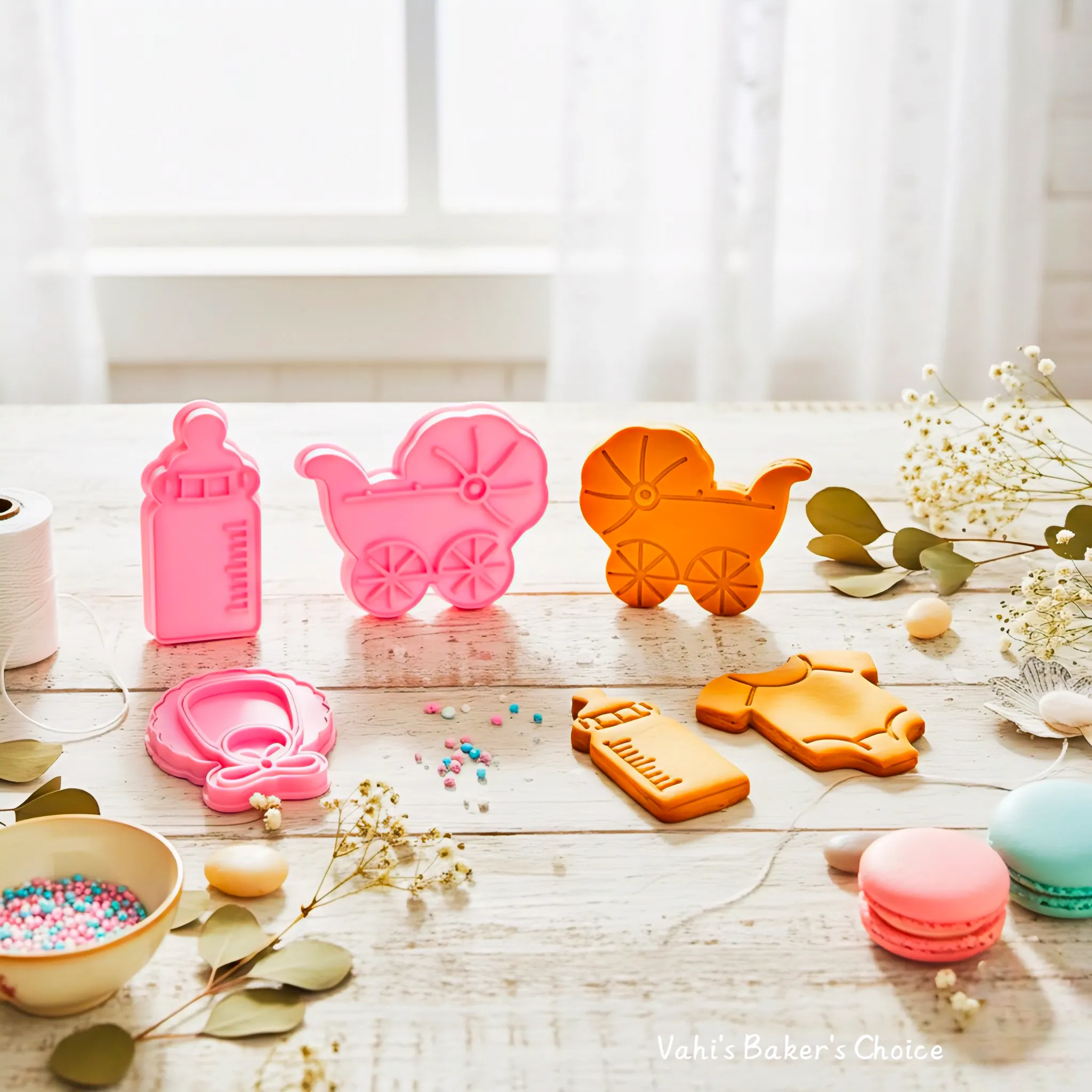 Baby Shower Fondant Cutters