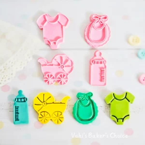 Baby Shower Fondant Cutters