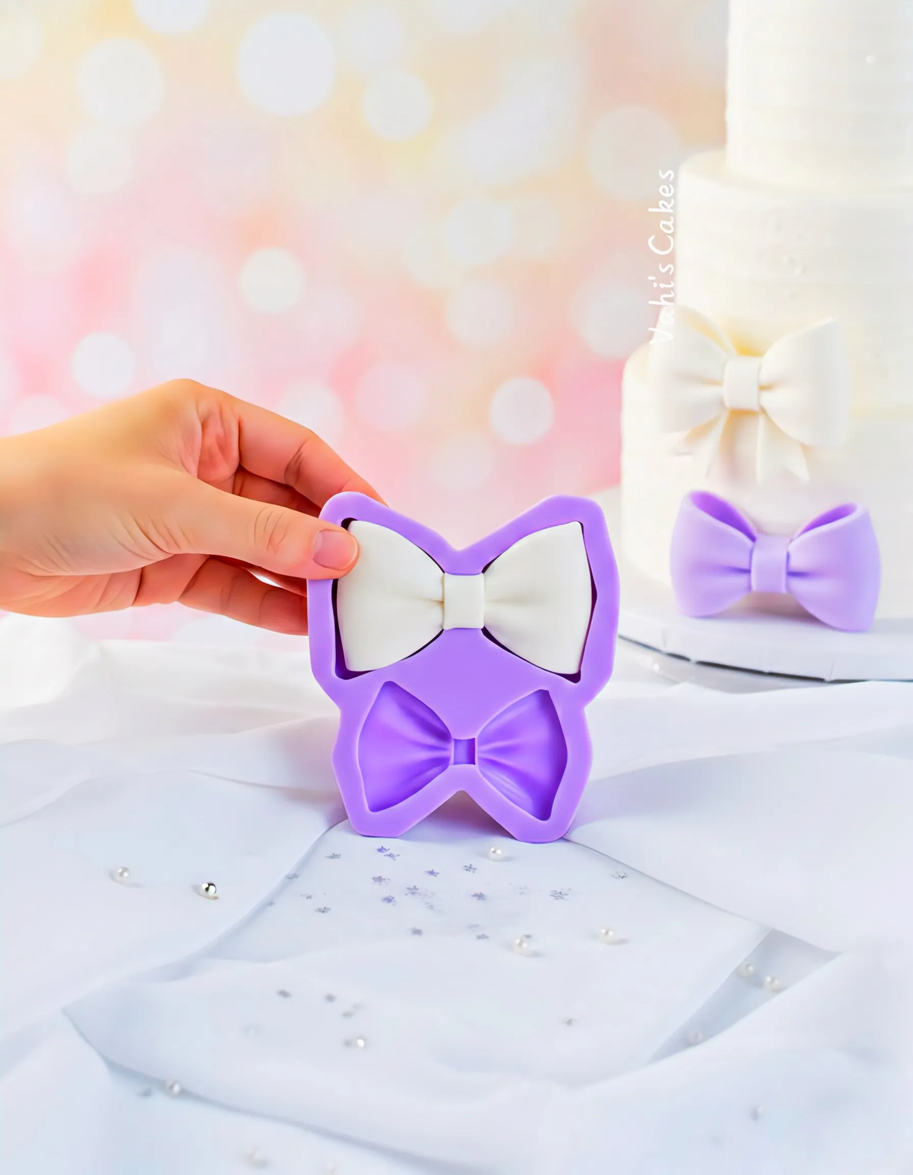 Bow Silicone Mould Big
