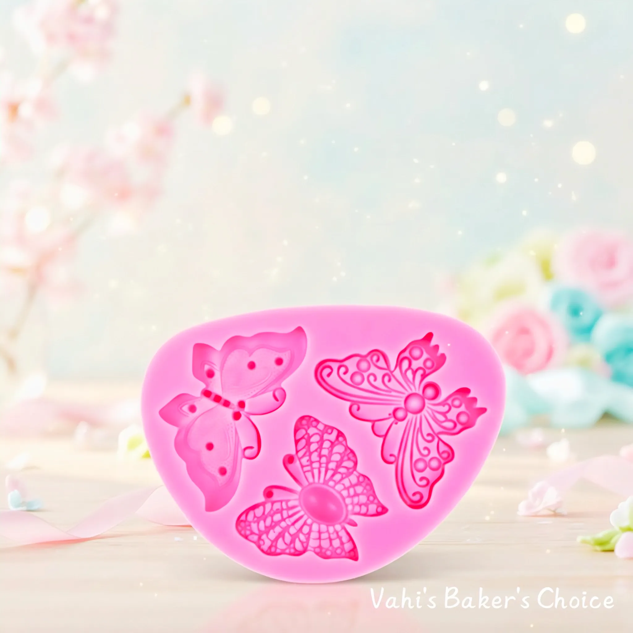 Butterfly 3 in 1 Silicone Mould