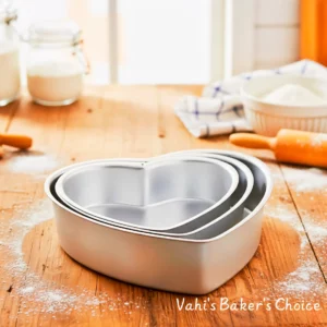 Cake Tin Heart 3 in 1