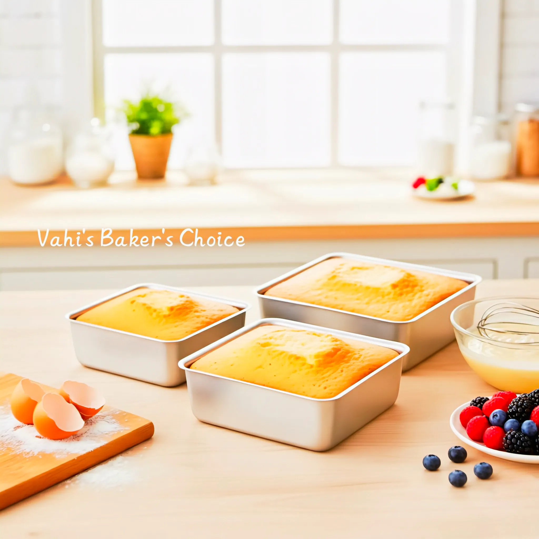 Cake Tin Square 3 in 1