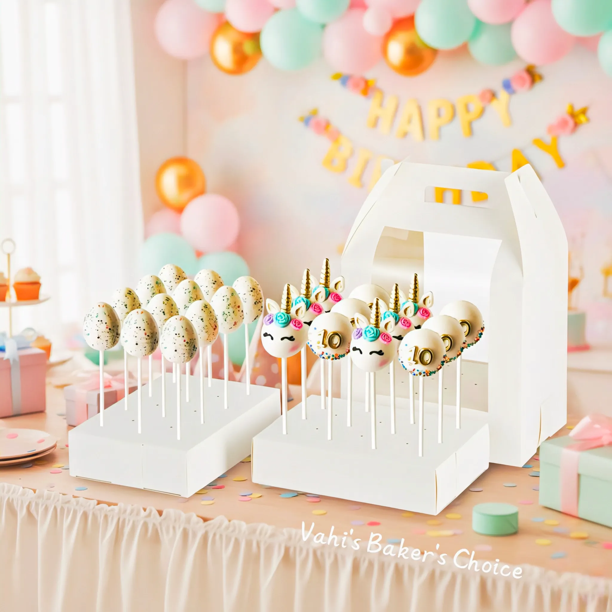 Cake pops box