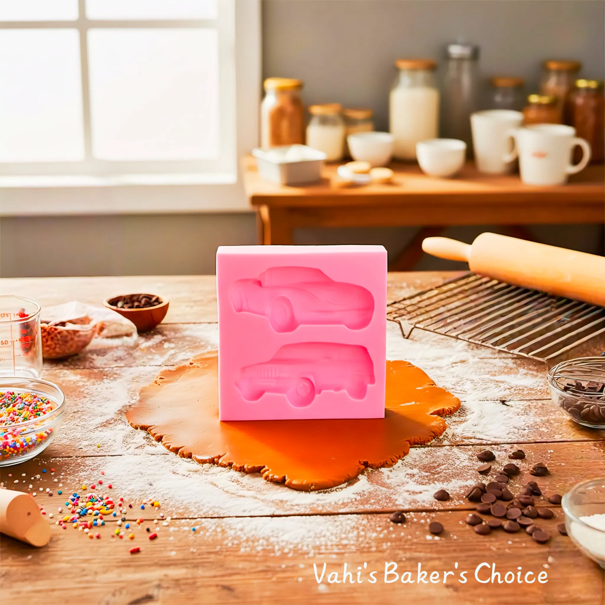 Car Silicone Mould 2 in 1