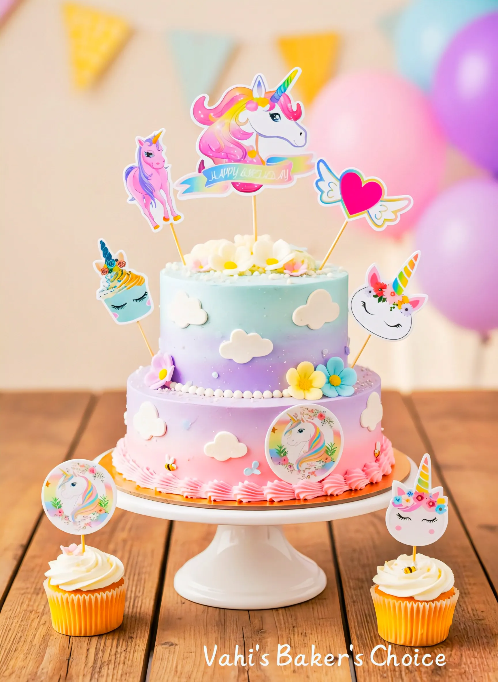 Cartoon Paper Topper Premium D1