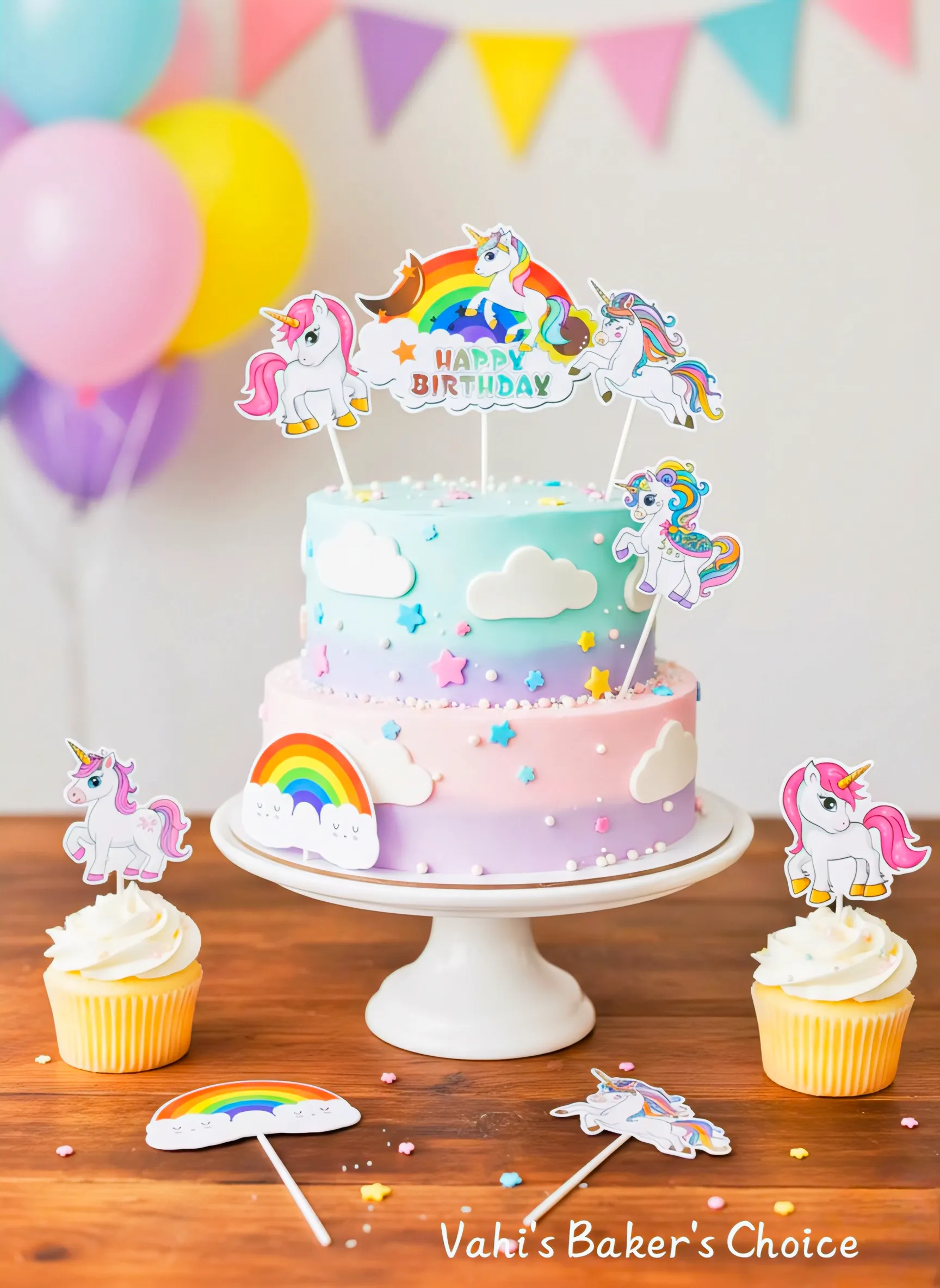 Cartoon Paper Topper Premium D2