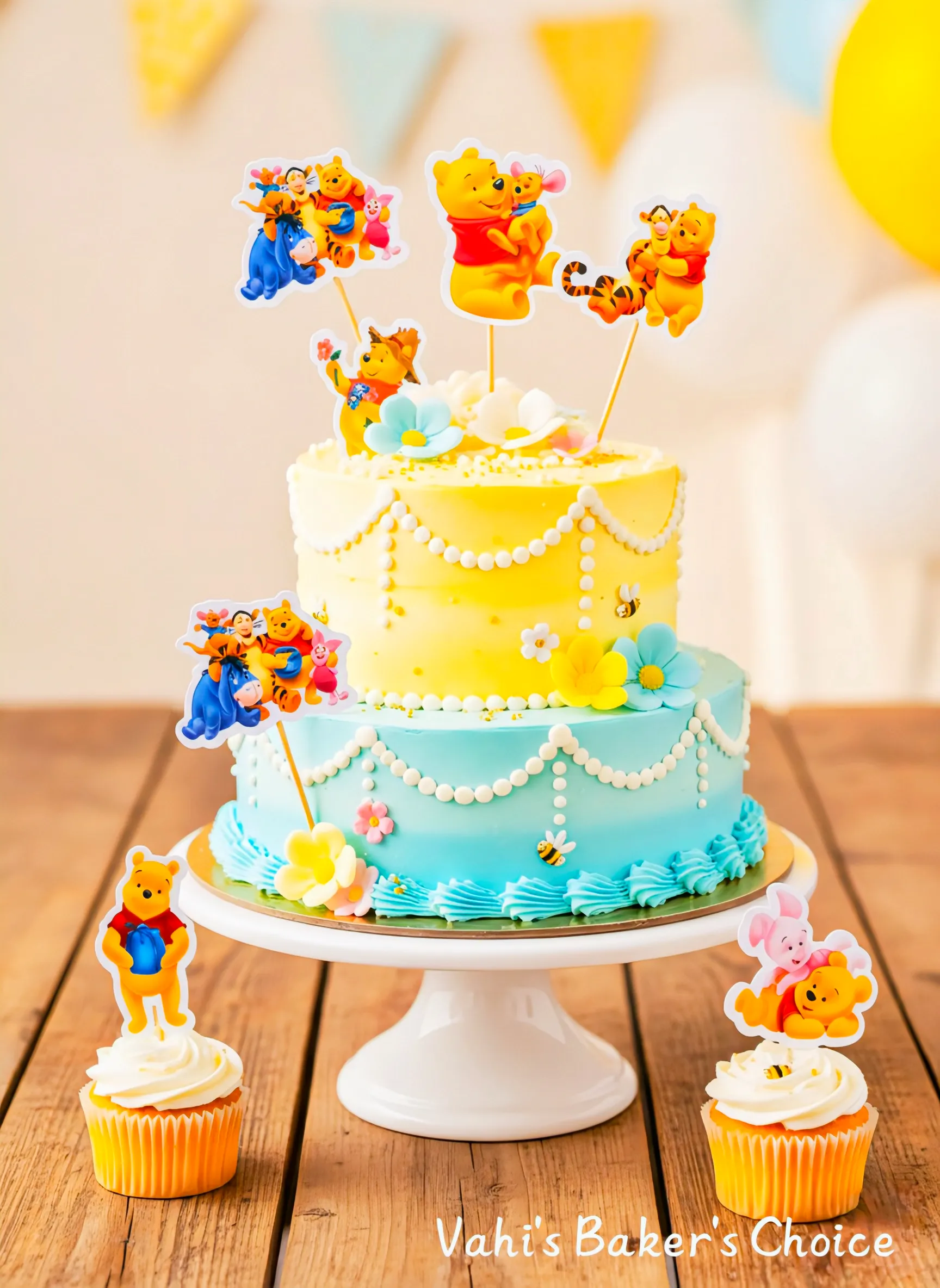 Cartoon paper topper