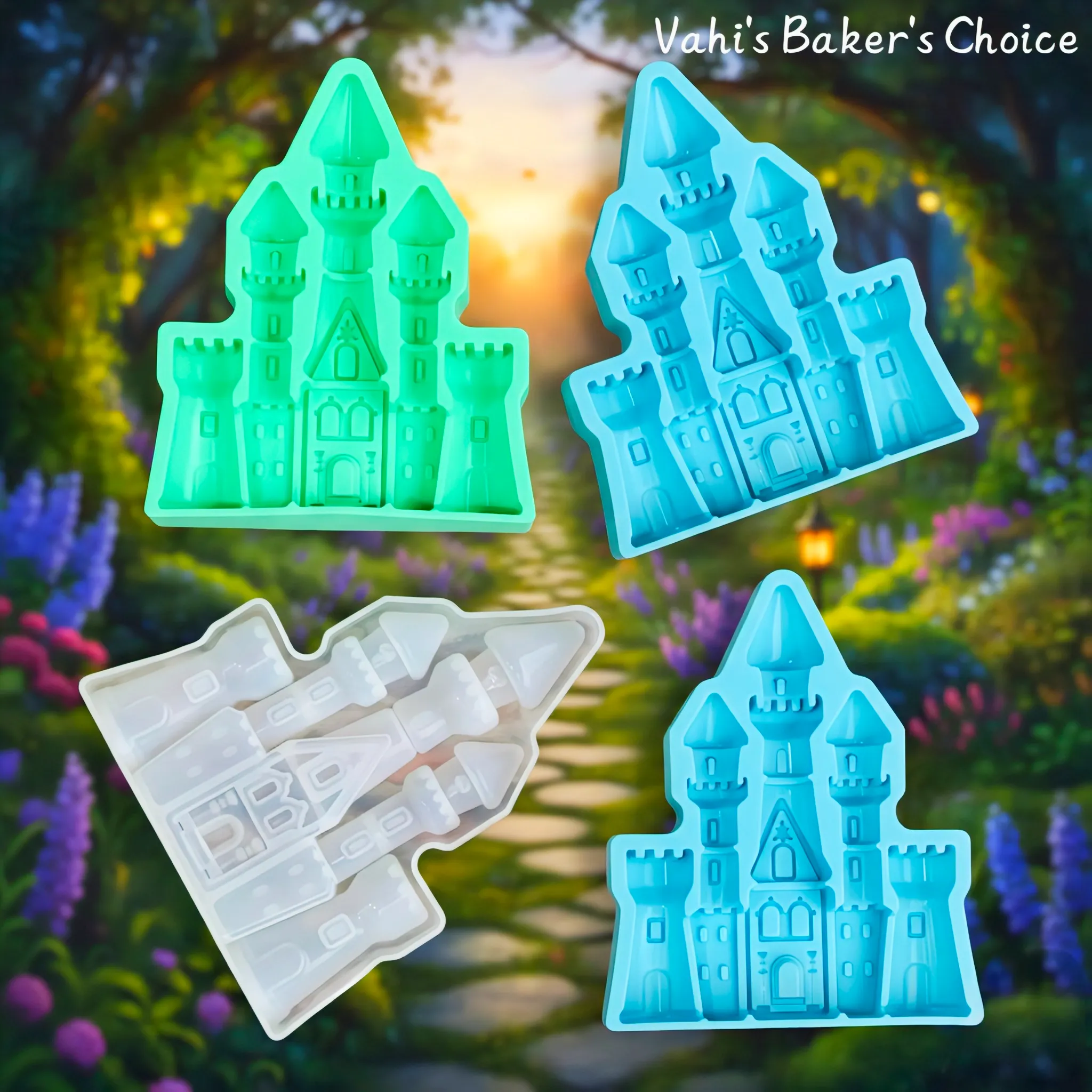 Castle Big Silicone Mould
