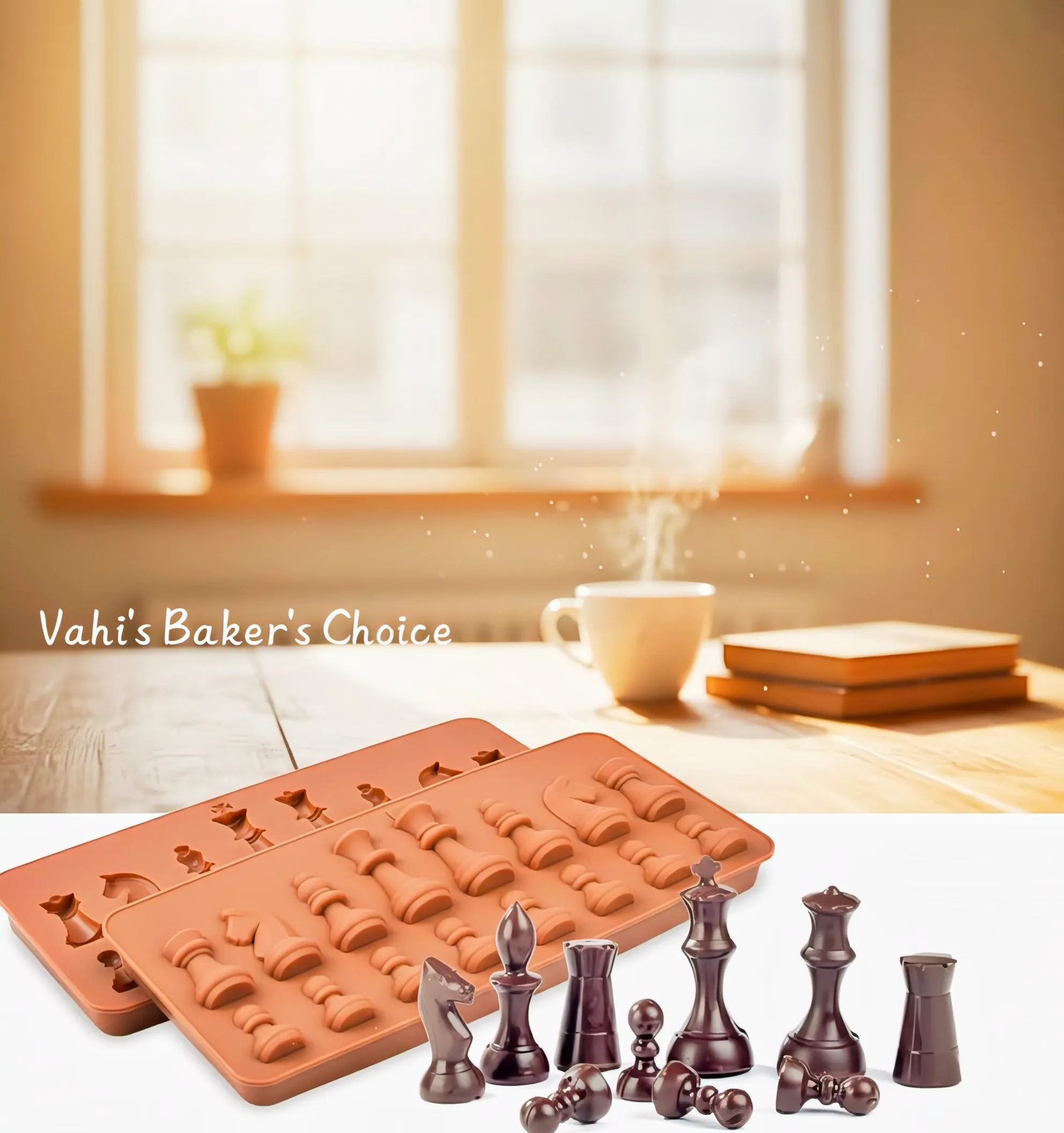 Chess Chocolate Silicone Mould