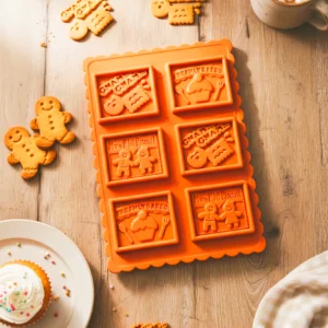 Christmas Silicone Chocolate Mould Square