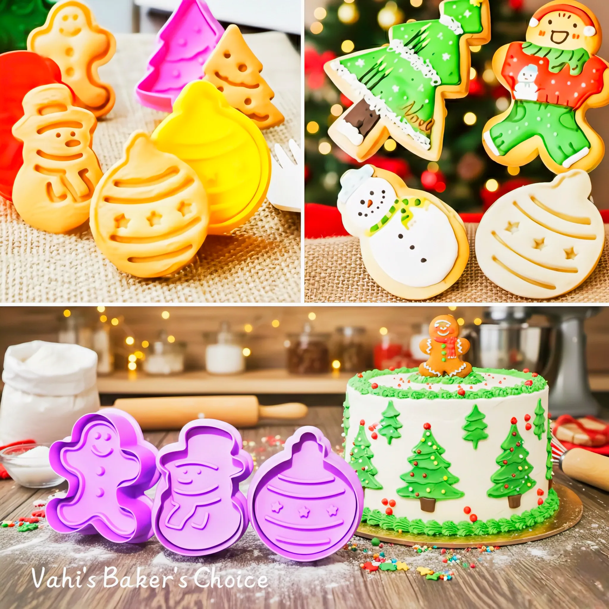 Christmas plunger cutter