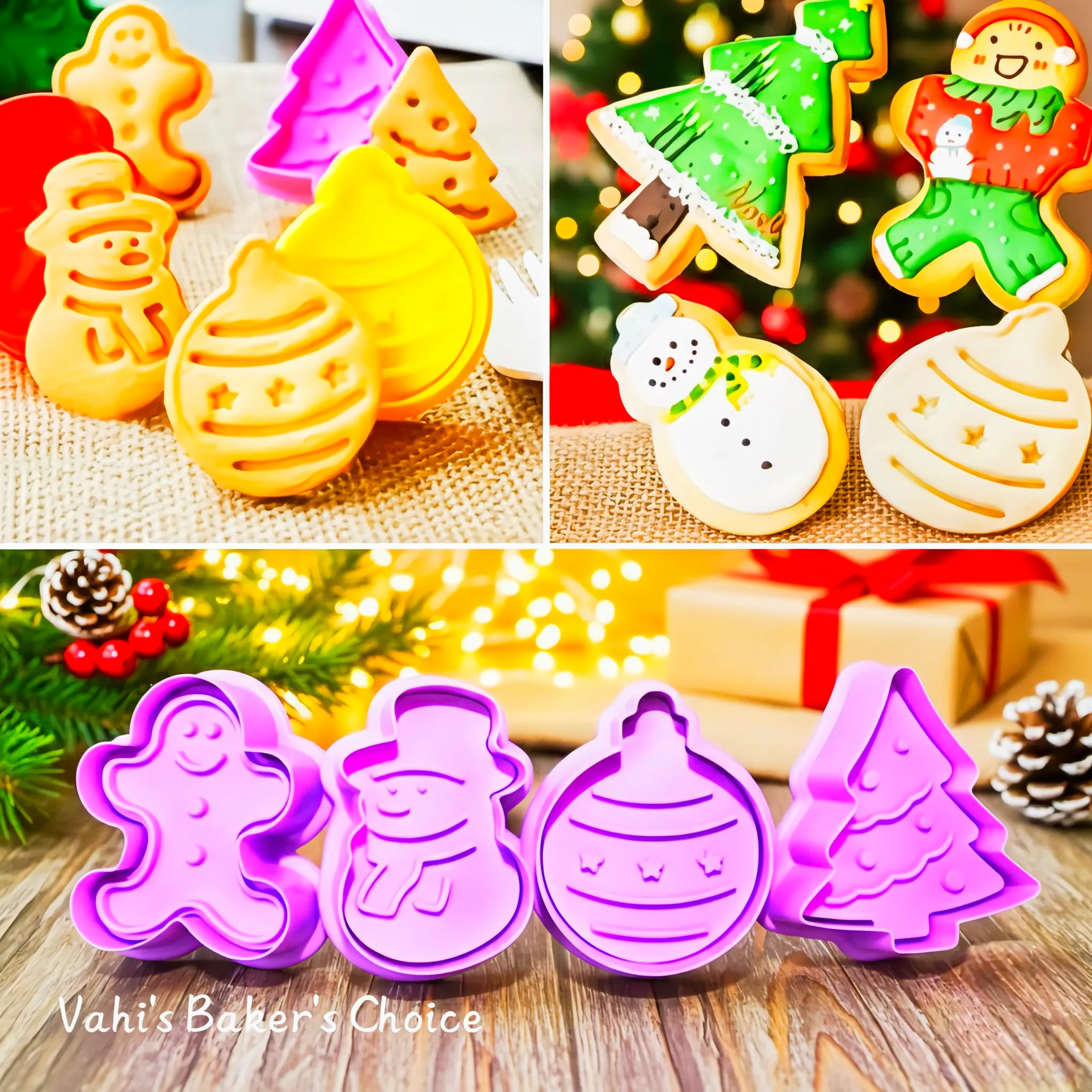 Christmas plunger cutter