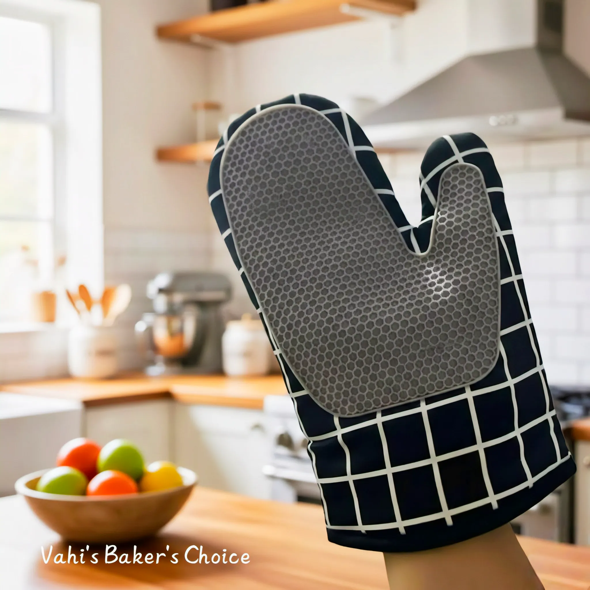 Cotton Gloves Silicone Grip