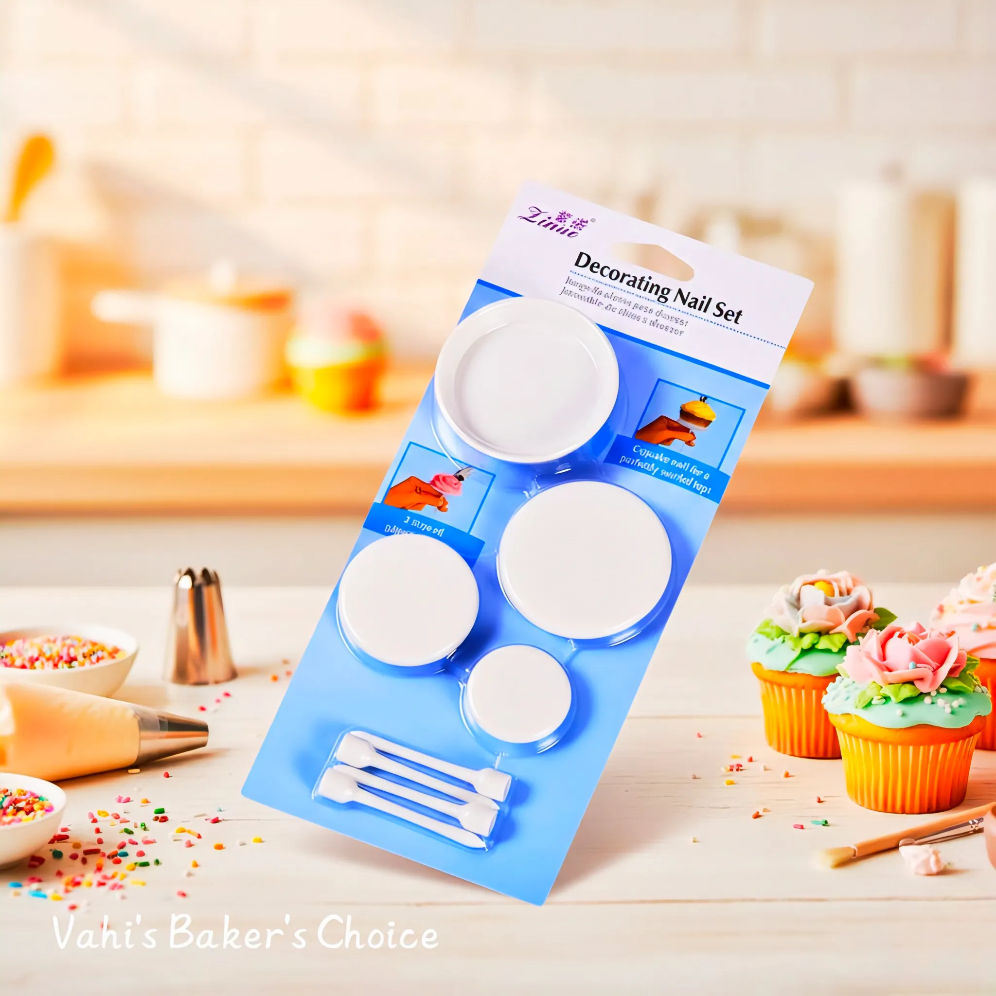 Cupcake Nail Set