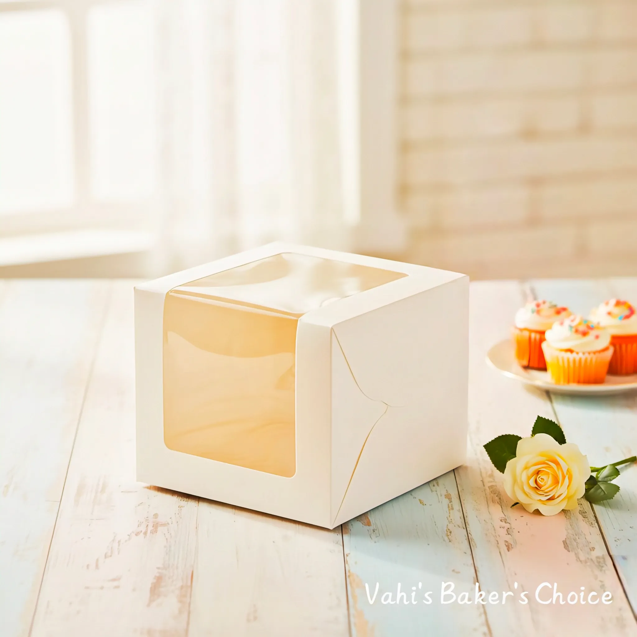 Cupcake box 1 cavity