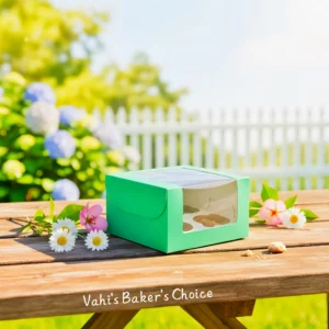 Cupcake box 4 cavity