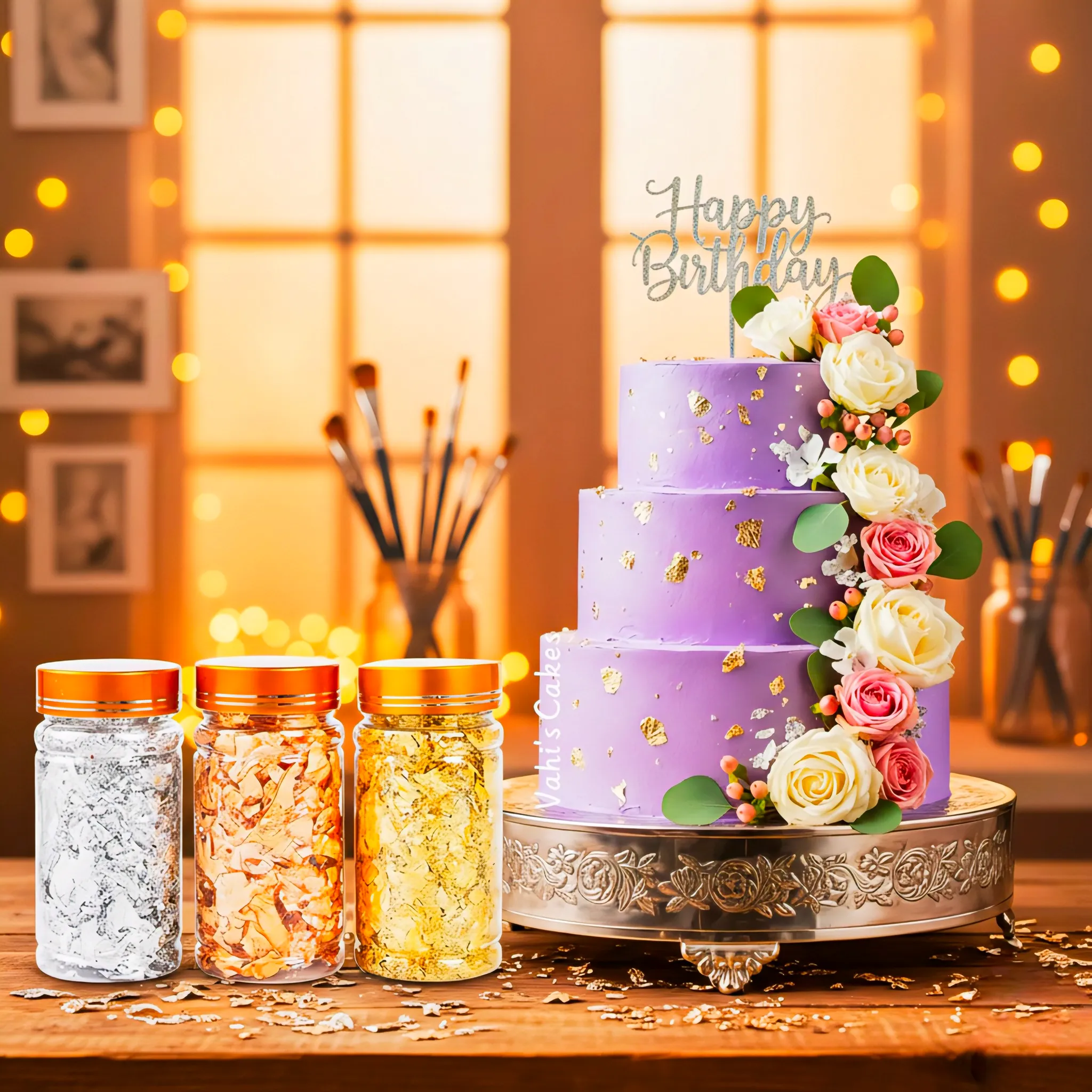Edible Flakes Gold