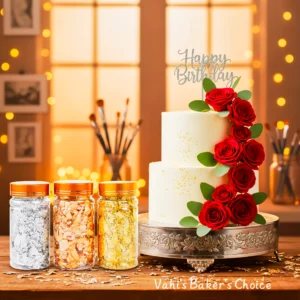 Edible Flakes Silver