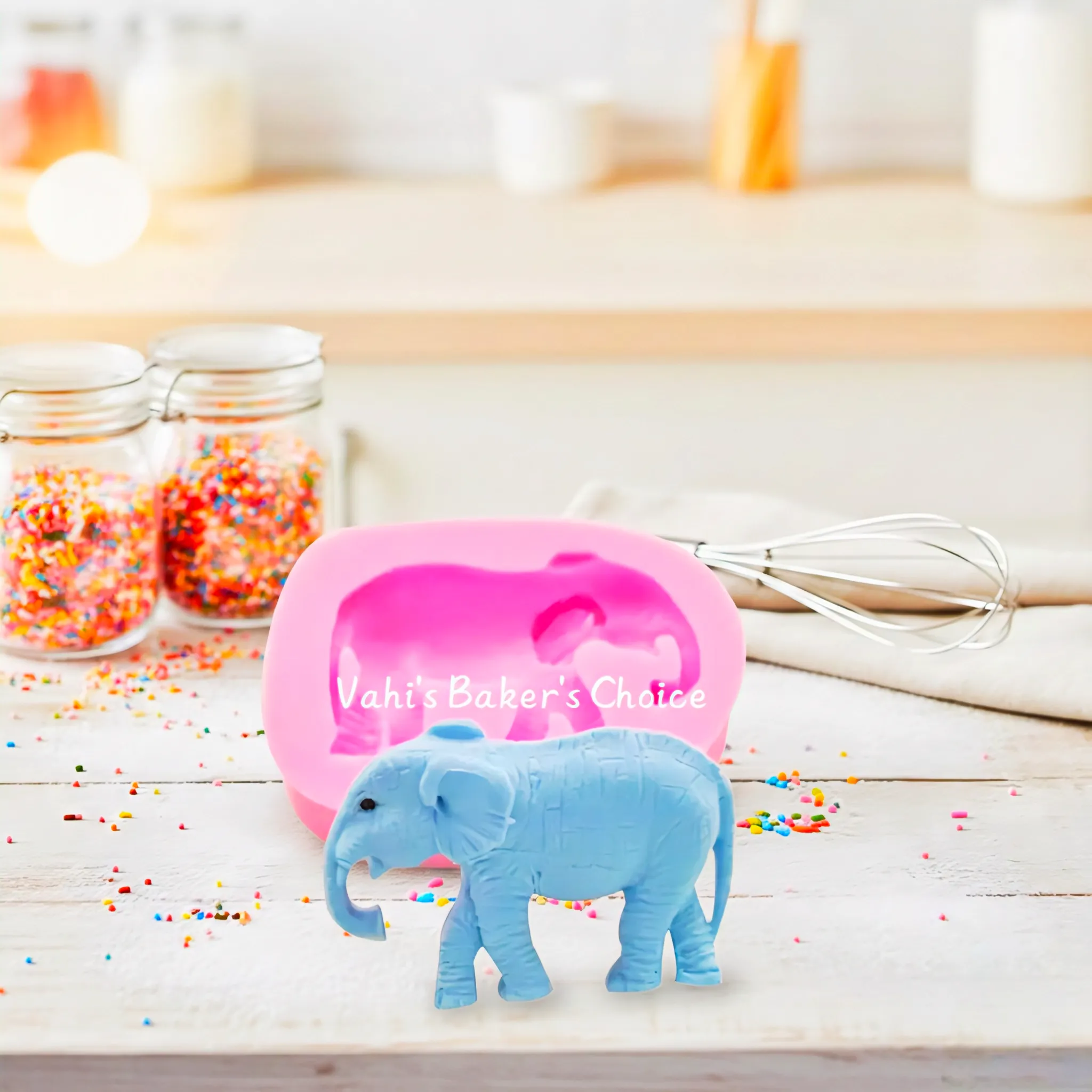Elephant Silicone Mould Small