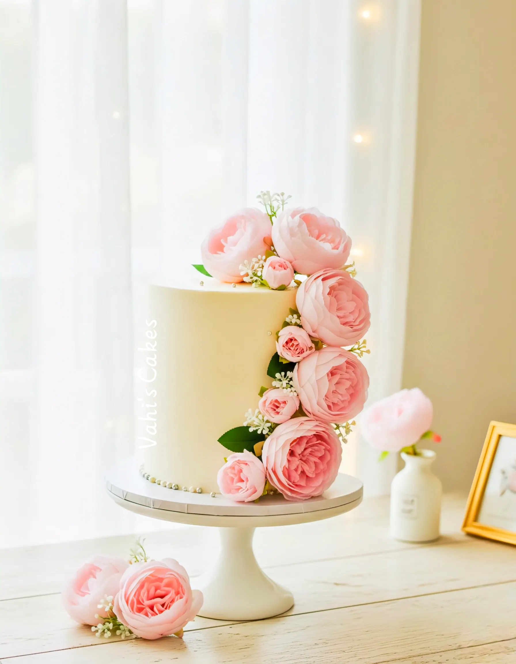 FL Large Peony Baby Pink