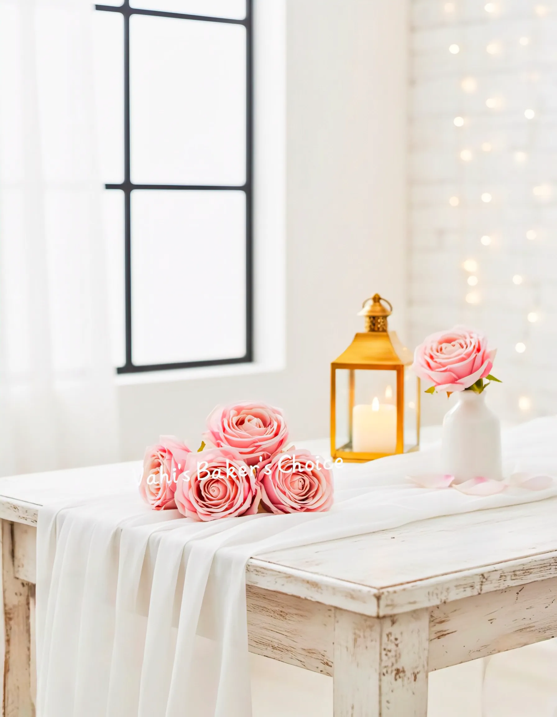 FL Large Pink & Sandal Rose