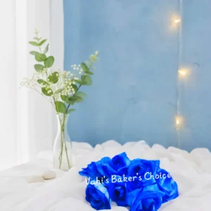 FL Large Rose My Blue