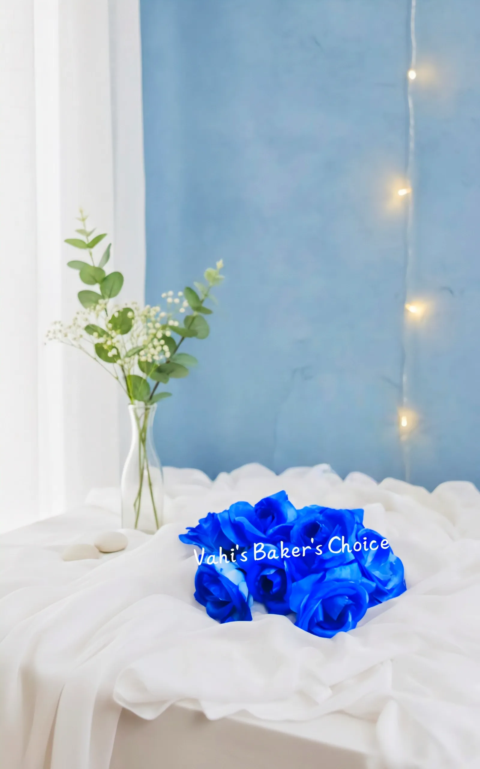 FL Large Rose My Blue