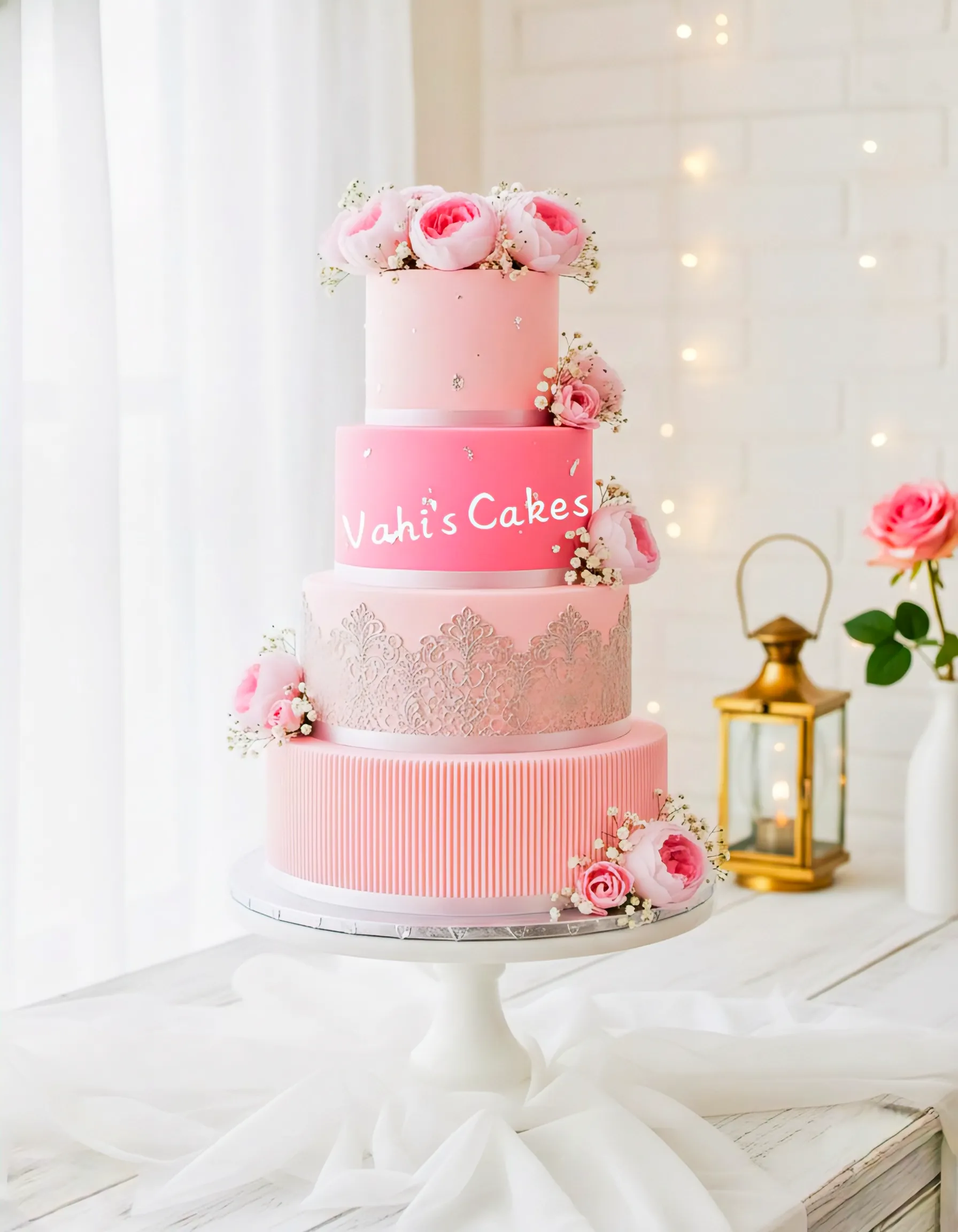 FL Medium Peony Baby Pink