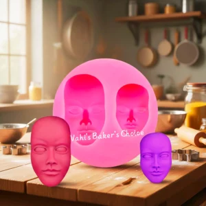 Face Silicone Mould 2 in 1