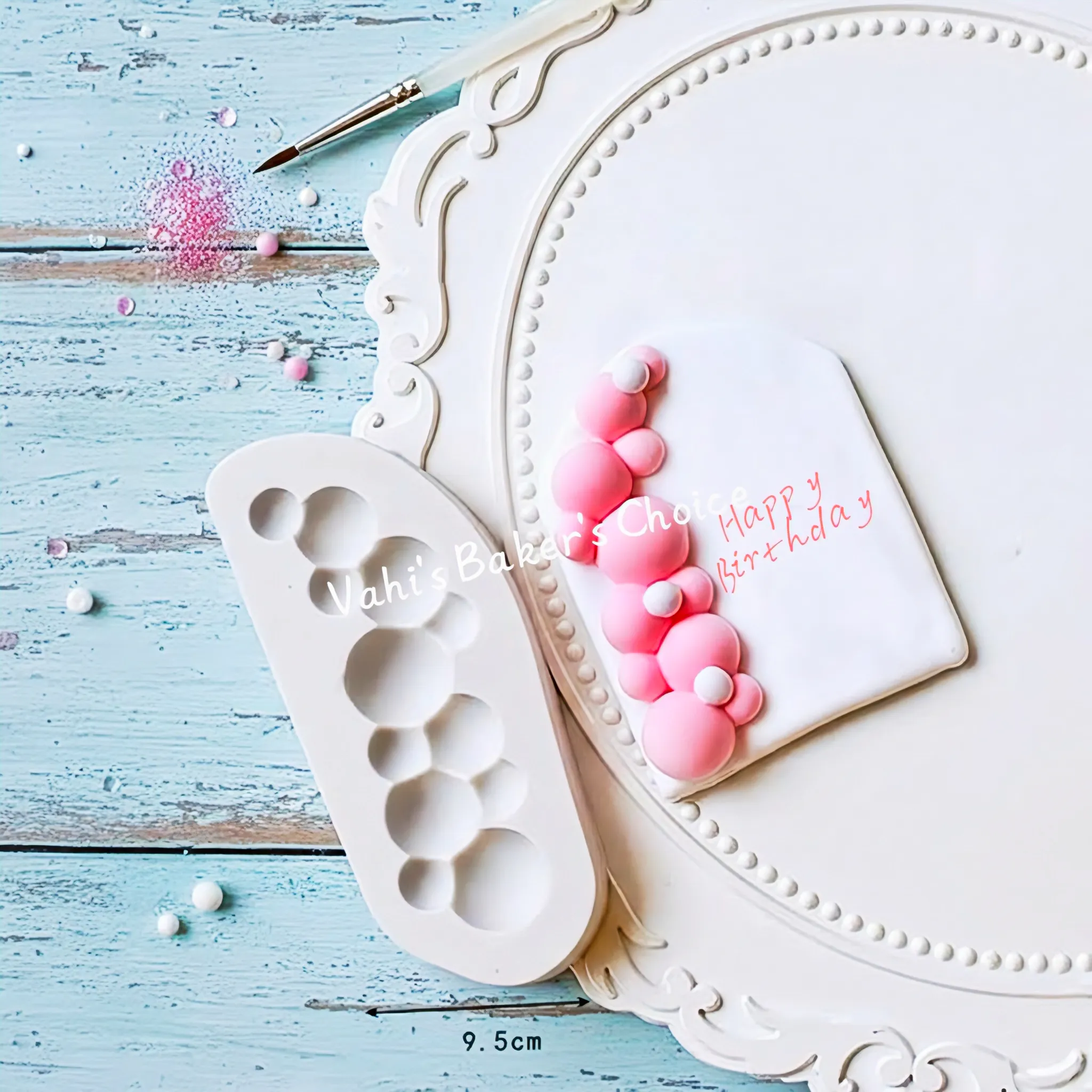 Faux Balls Silicone Mould Small