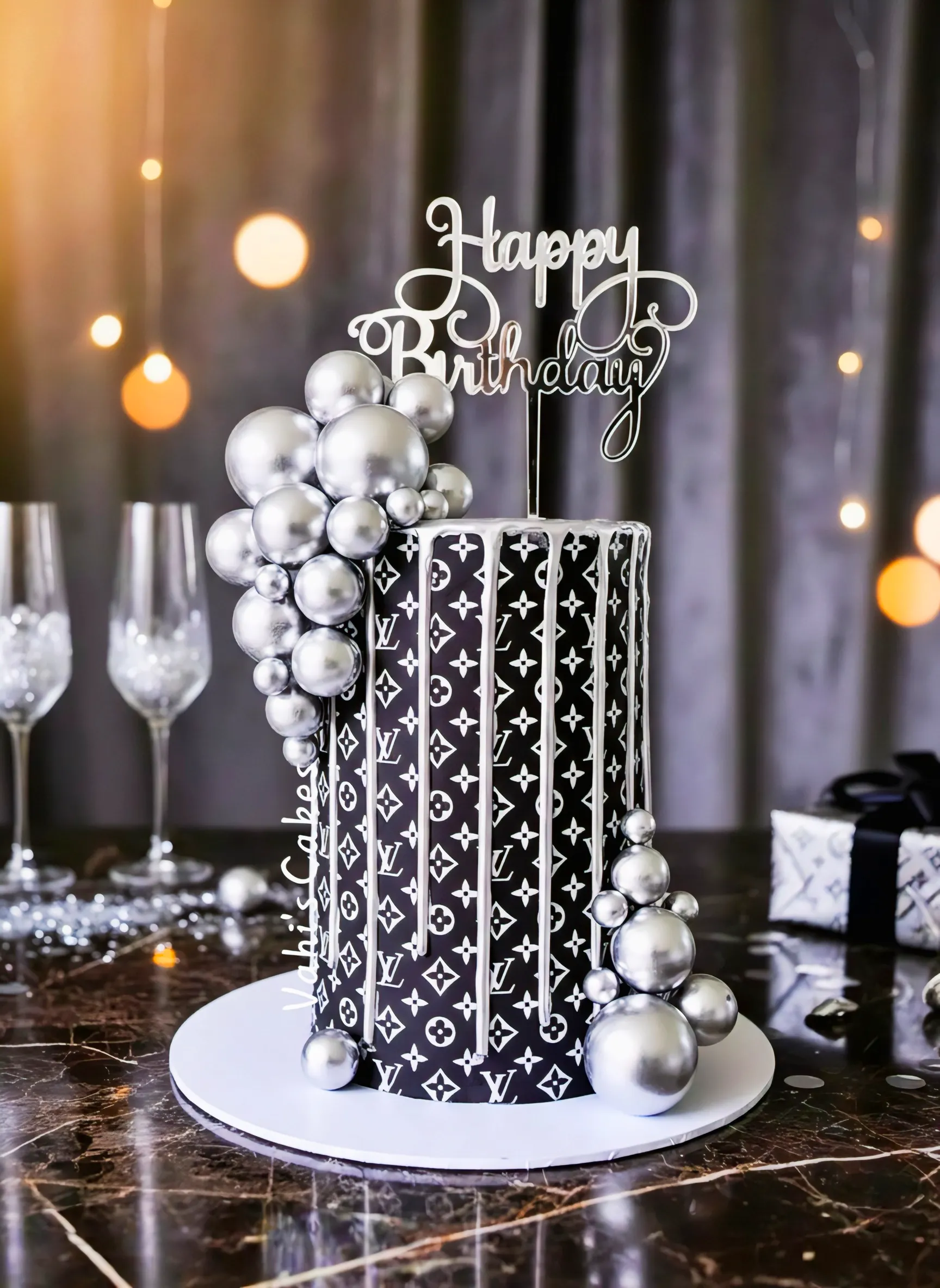 Faux Balls Silver