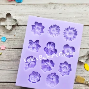Flower Silicone Mould FM002