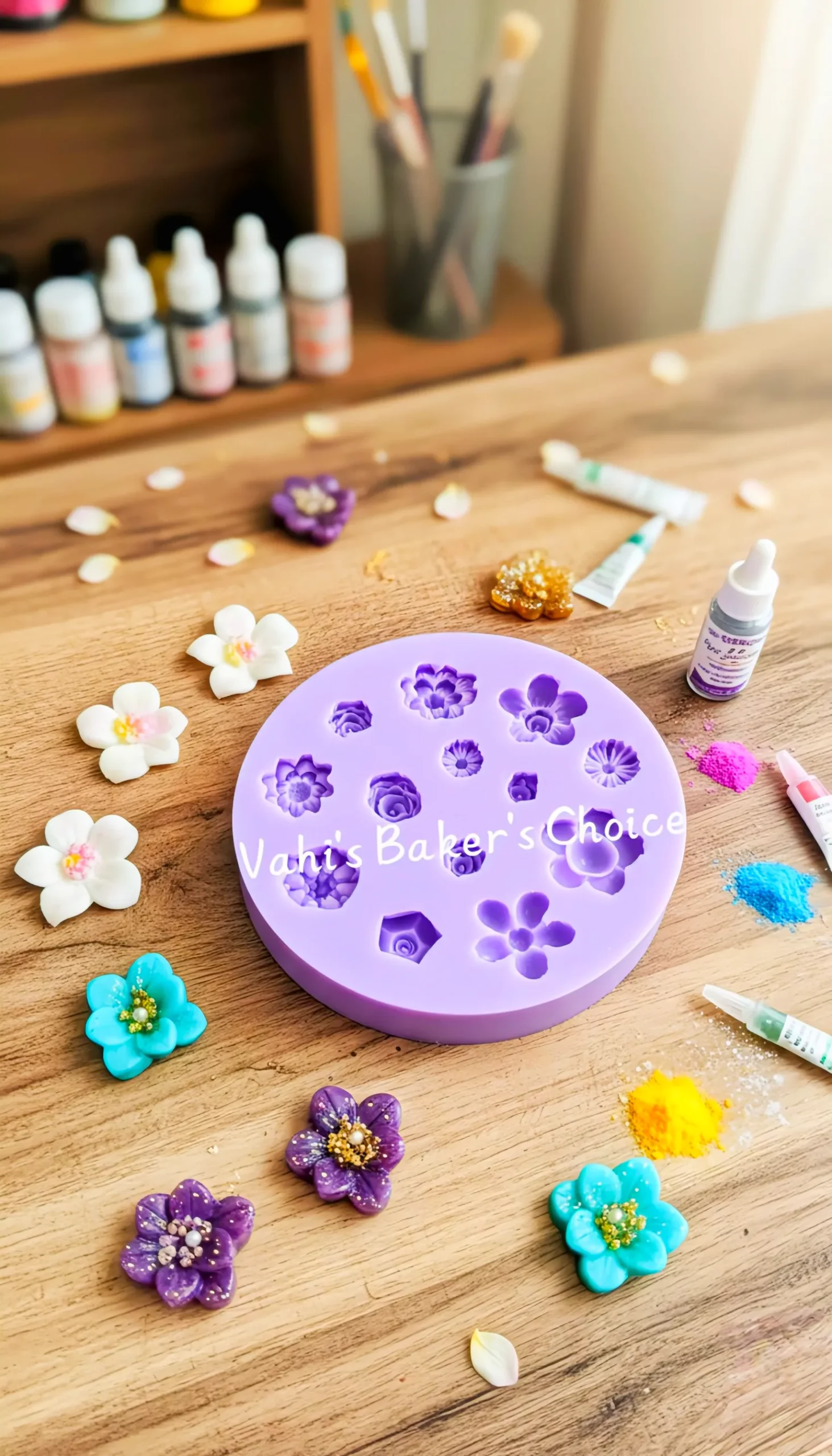 Flower Silicone Mould FM072
