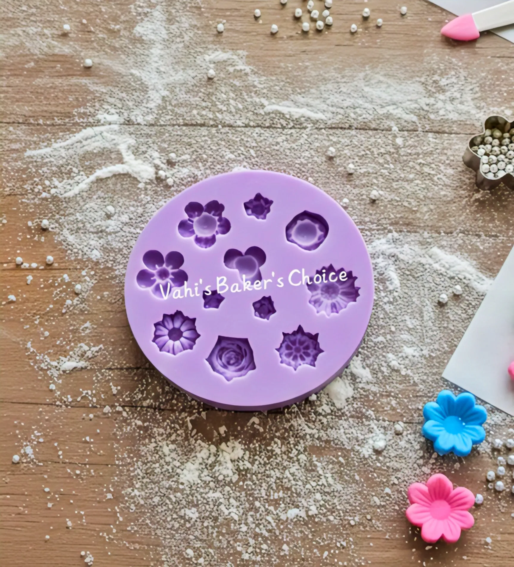 Flower Silicone Mould FM073
