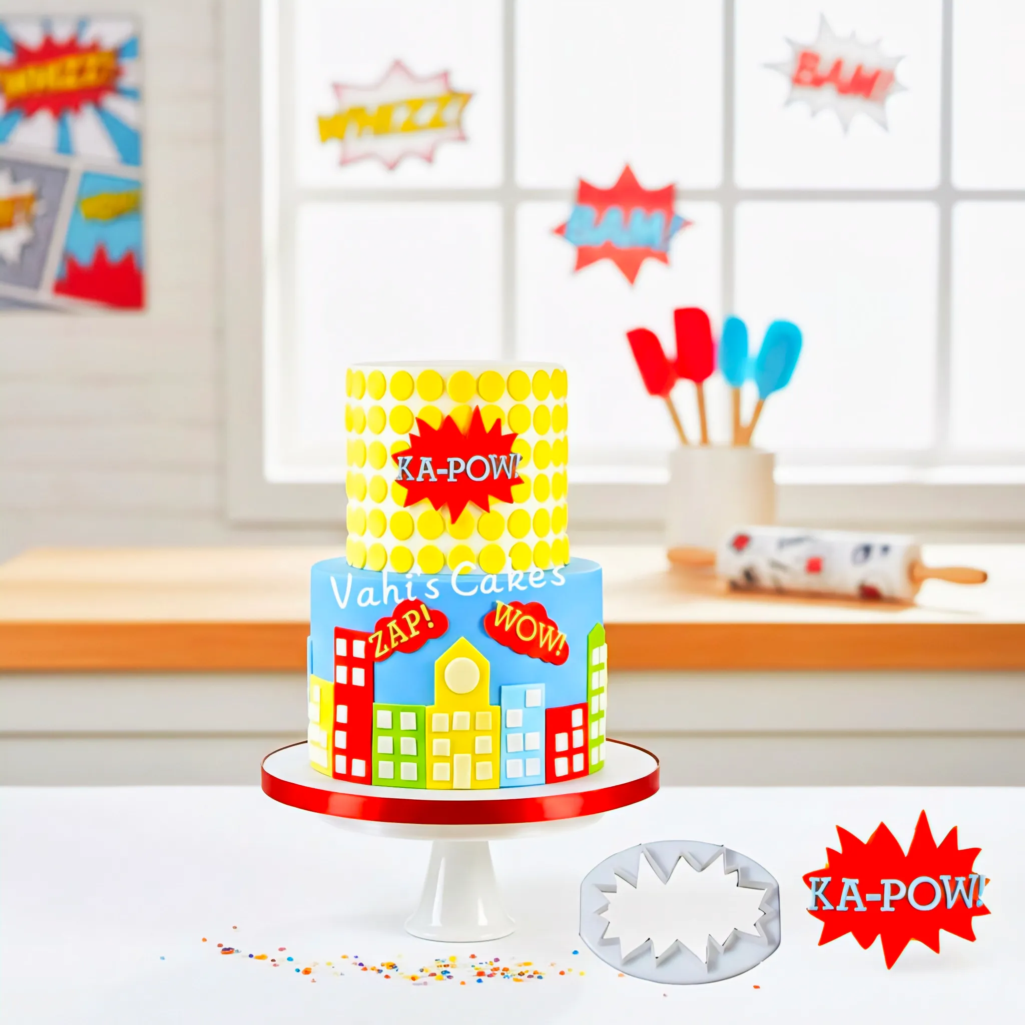 Fondant Cutter Wow