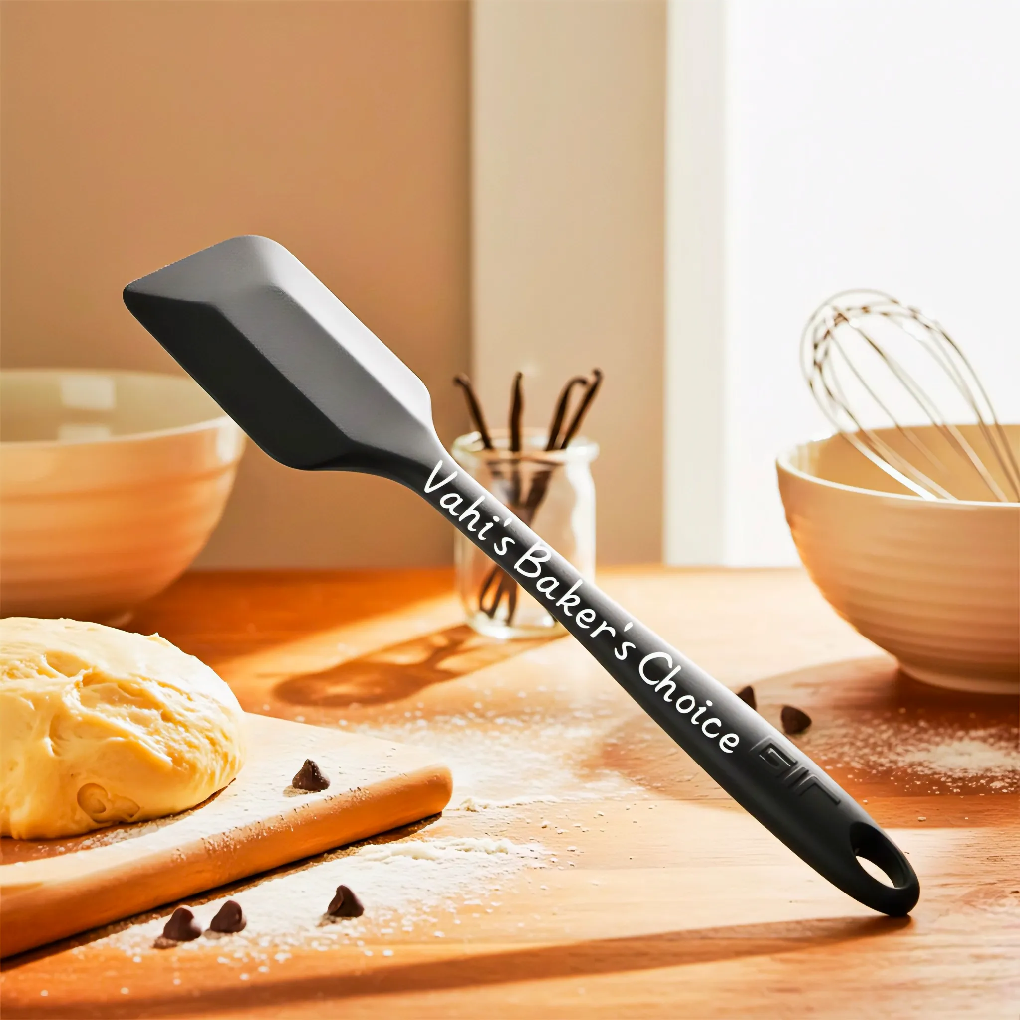 Full Silicone Curved Spatula