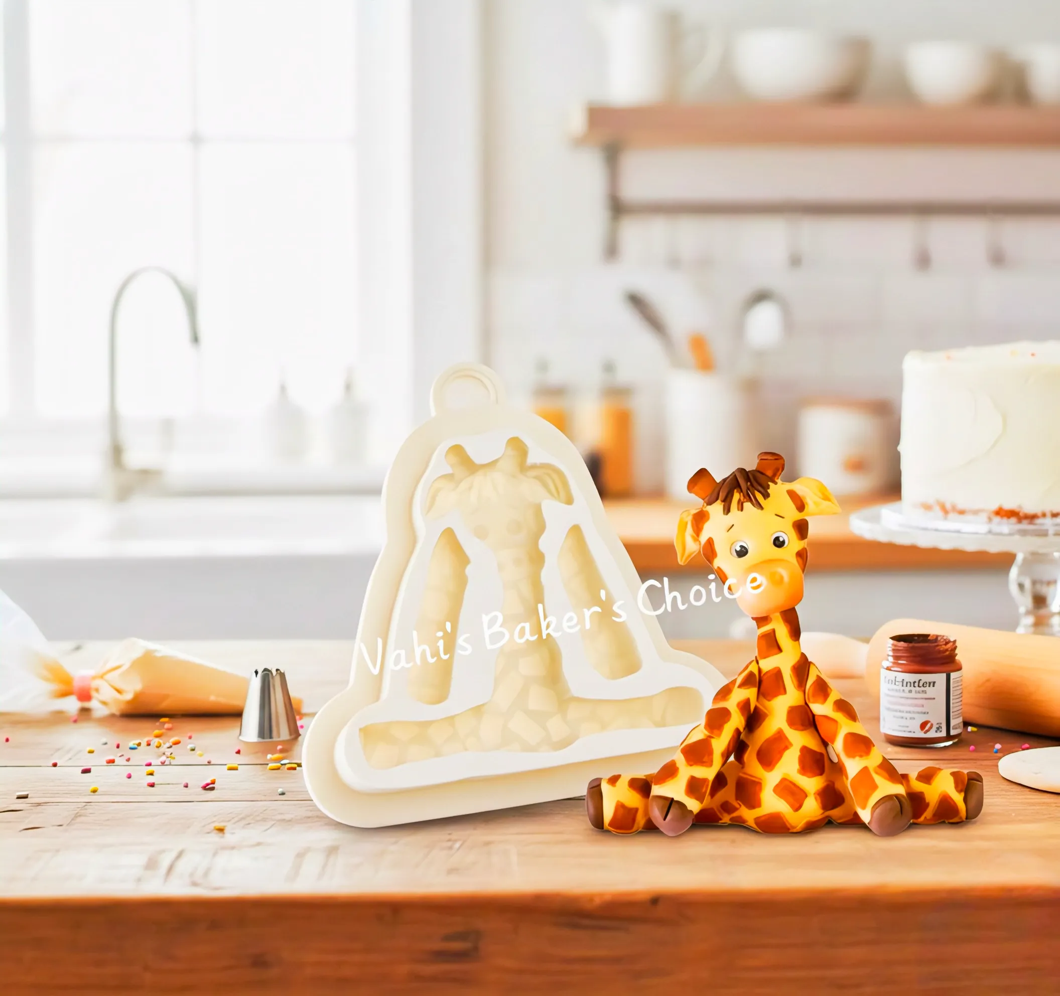 Giraffe Silicone Moulds