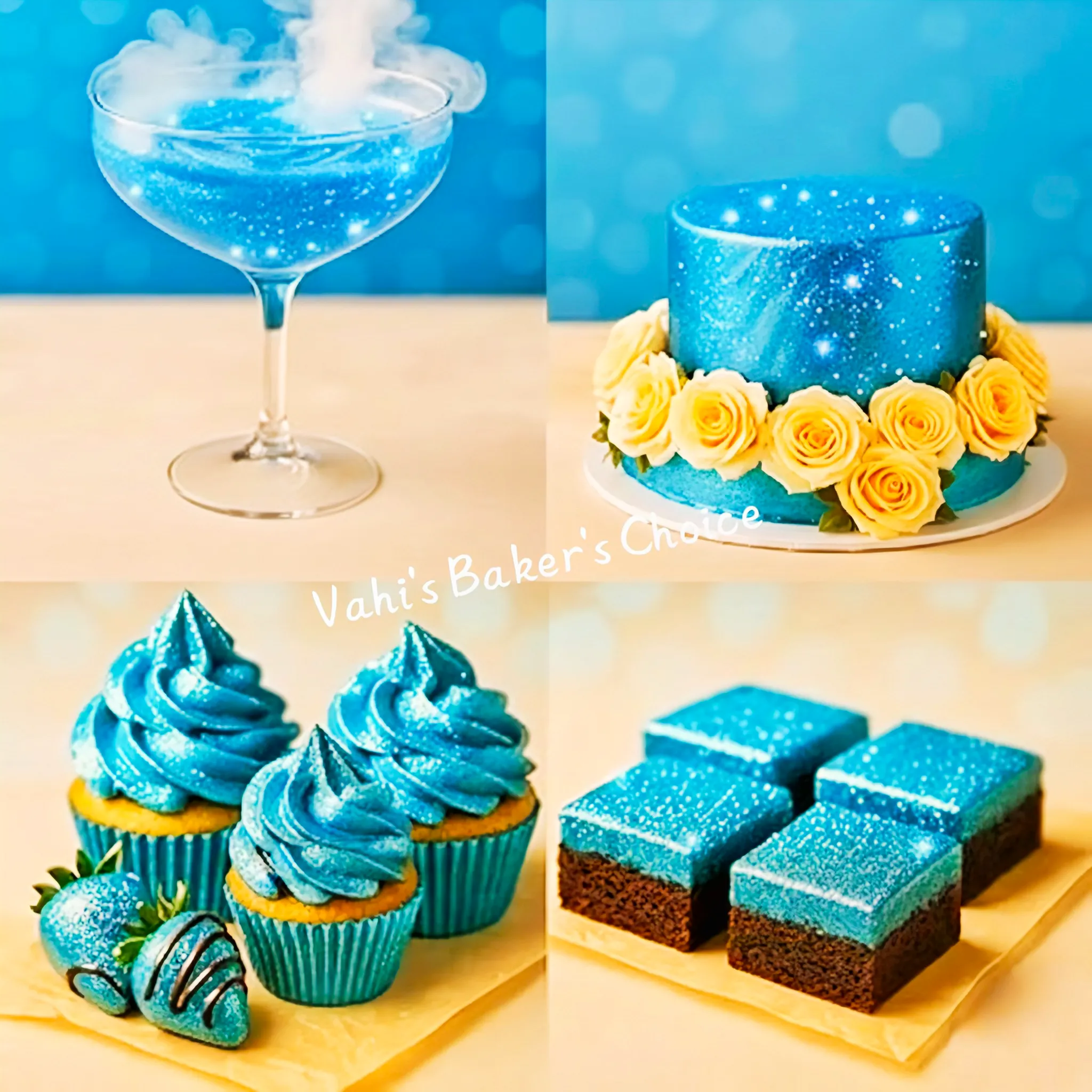 Glitter Aqua