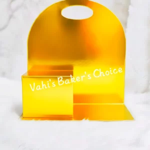 Hamper Cake Stand Gold