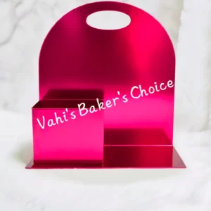 Hamper Cake Stand Pink