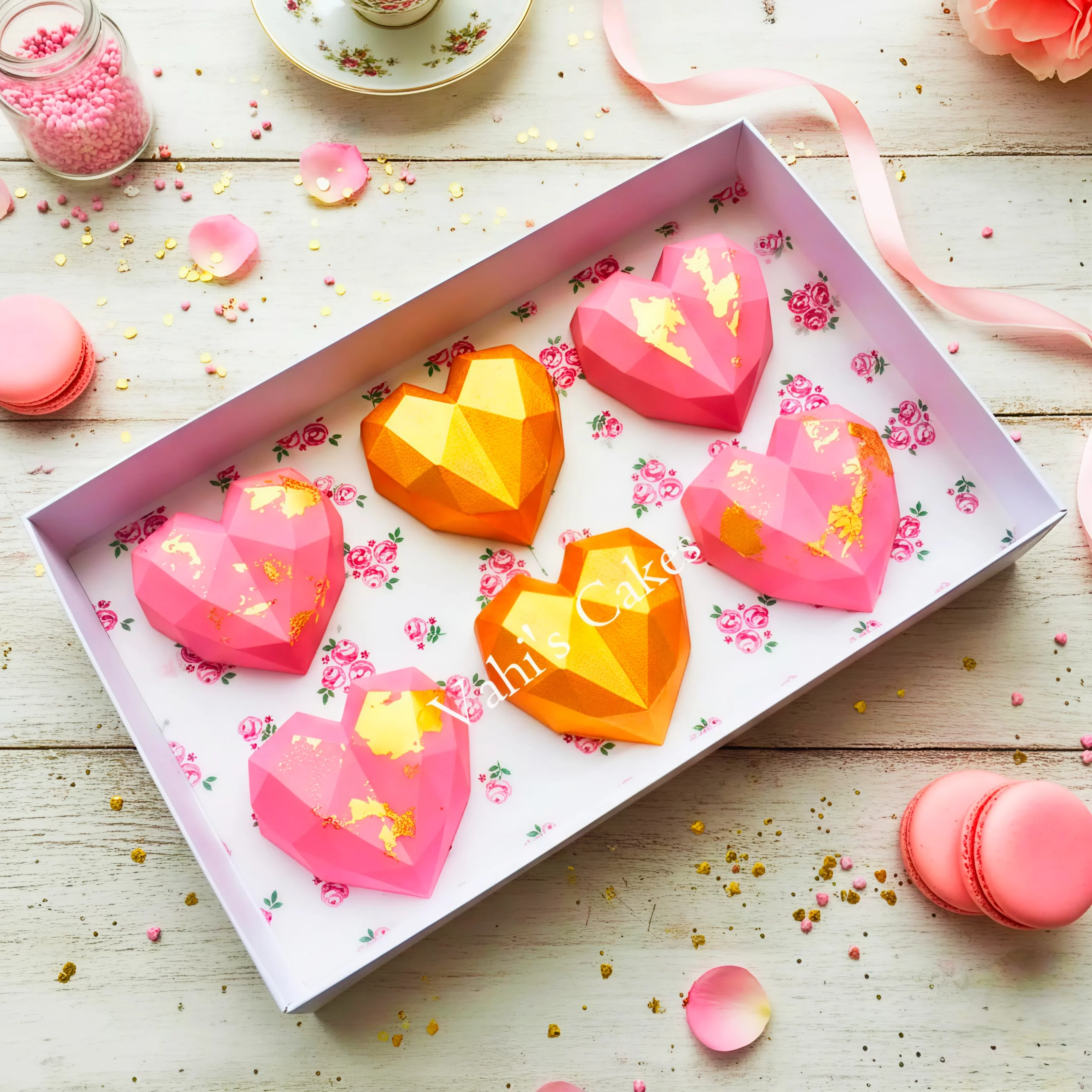 Heart Sickle silicone mould