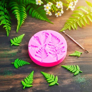 Leaves 5 in 1 Silicone Mould