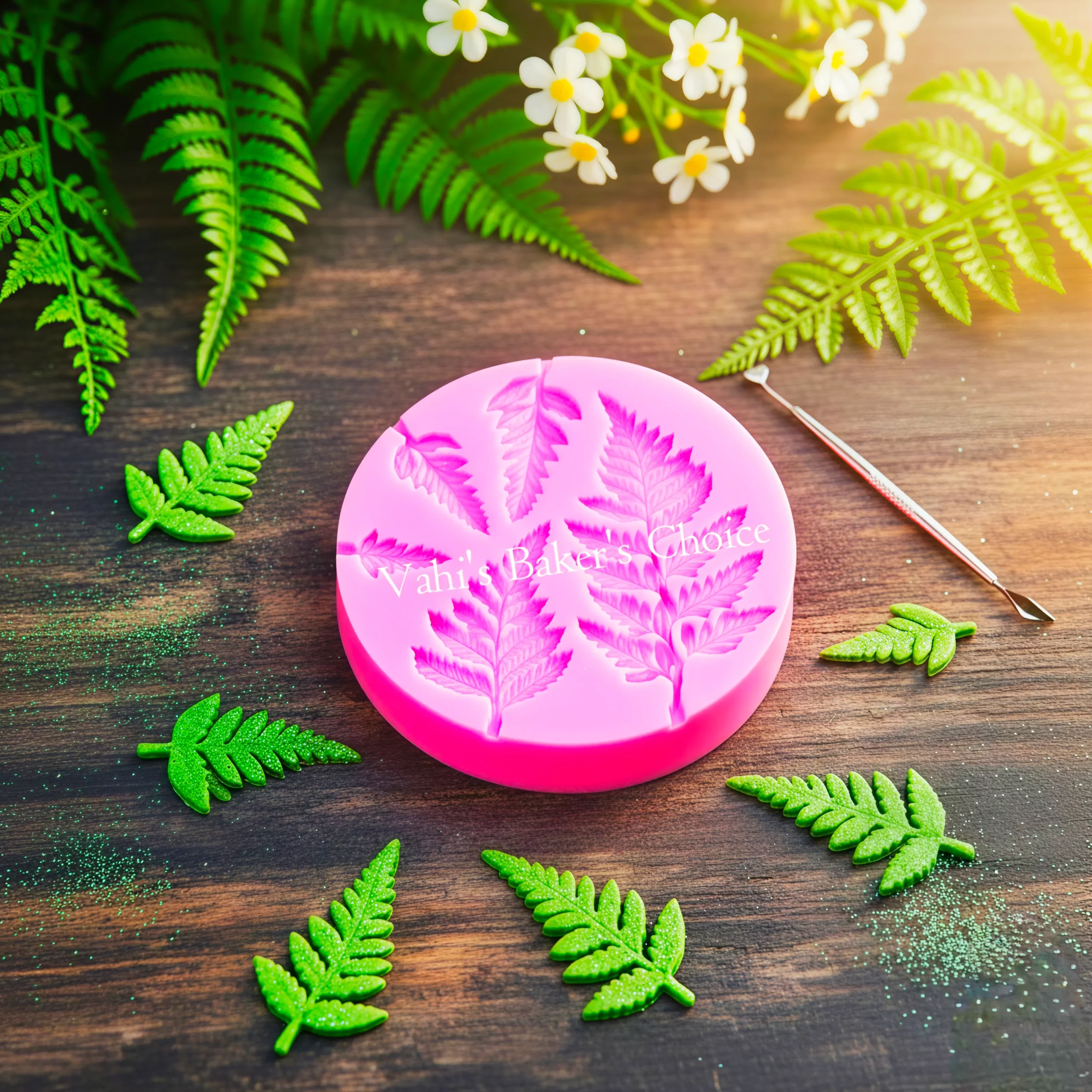 Leaves 5 in 1 Silicone Mould