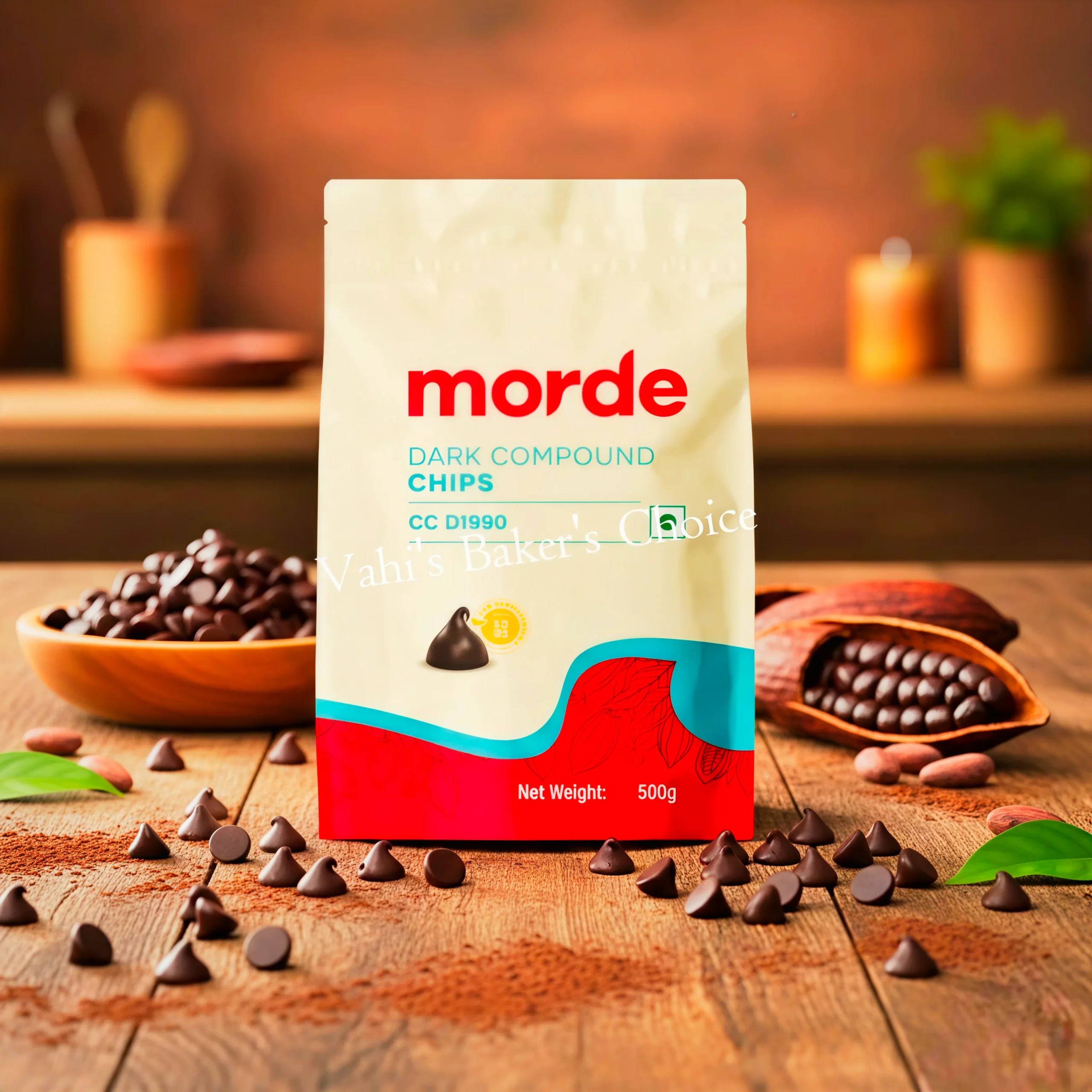 Morde Dark Choco Chips 0.5 kg